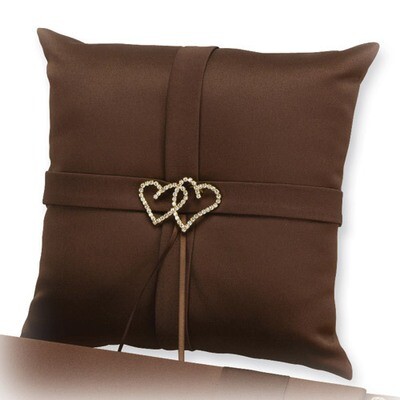 Mocha All My Heart Pillow GM6538