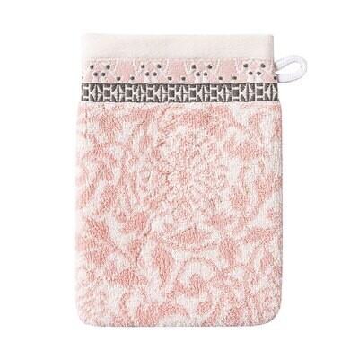 Le Jacquard Francais Charme Pink Wash Mitt 6 x 7 Inch 28780, MPN: 28780, 3660269287801