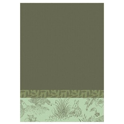 Le Jacquard Francais Josephine Green Hand Towel 21 x 15 Inch 28538 Set of 4, MPN: 28538, 3660269285…