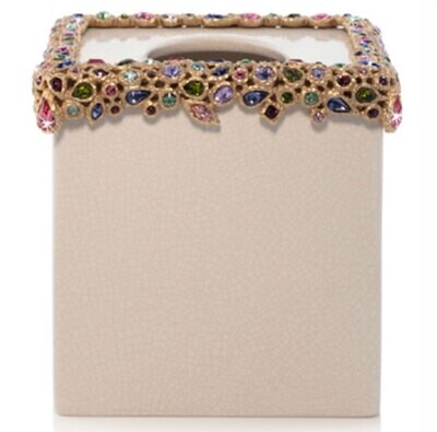 Jay Strongwater Emerson Bejeweled Tissue Box Bouquet SDH8891-289, MPN: SDH8891-289, 848510042642