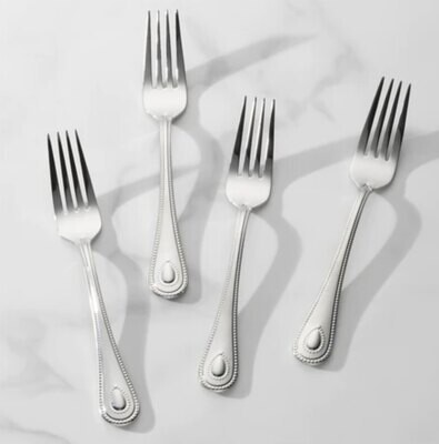 Lenox French Perle Salad Fork Set of 4 894745, MPN: 894745, 194372025386