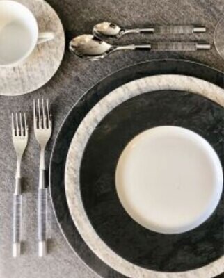 Capdeco Zoe Pvd 5 Piece Place Setting ZOE9845-5SET, MPN: ZOE9845-5SET,