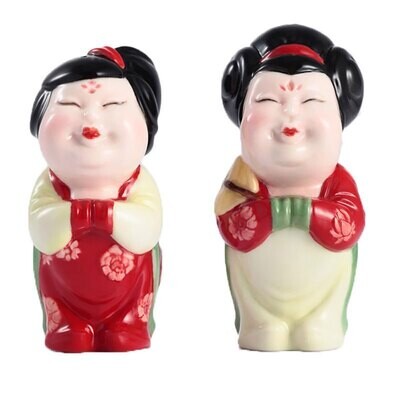 Franz Porcelain A Palace Concert Salt &amp; Pepper Shakers FZ02952, MPN: FZ02952,