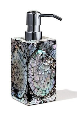 LADORADA Mother of Pearl Black Soap Dispenser SD-MN-CD-0303, MPN: SD-MN-CD-0303,