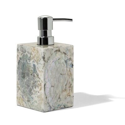 LADORADA Mother of Pearl Natural Soap Dispenser SD-MP-CD-0303, MPN: SD-MP-CD-0303,