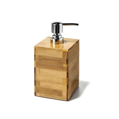 LADORADA Bamboo Veneer Soap Dispenser SD-BM-CD-0303, MPN: SD-BM-CD-0303,