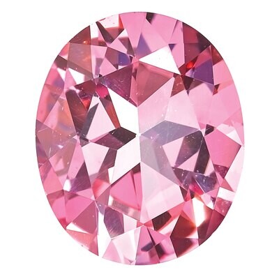 Topaz Baby Pink 8X6mm Oval Gemstone TP-0806-OVF-PB, MPN: TP-0806-OVF-PB,