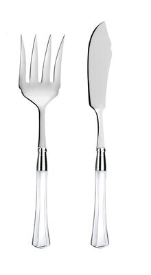 Capdeco Venus Clear Fish Serving Set VEN145-SP, MPN: VEN145-SP, 3700922716399