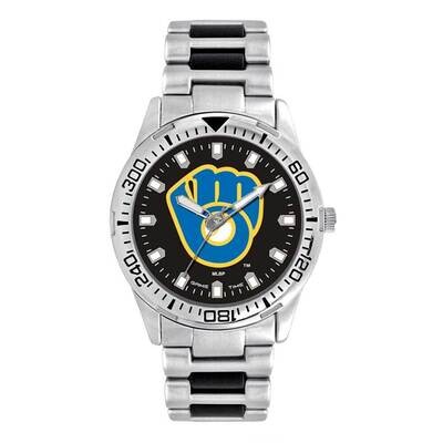 MLB Milwaukee Brewers Heavy Hitter Watch XWM2621, MPN: XWM2621,