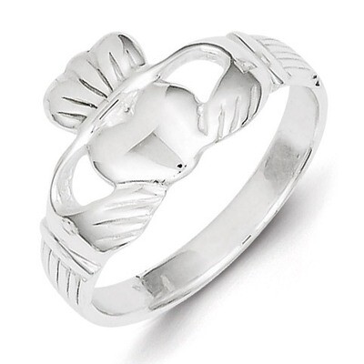 Claddagh Ring Sterling Silver QR96-6, MPN: QR96-6, 883957255637