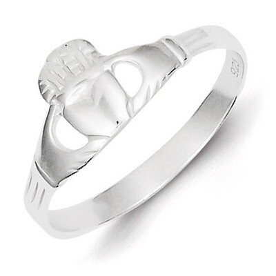 Claddagh Ring Sterling Silver QR960-6, MPN: QR960-6, 883957255484