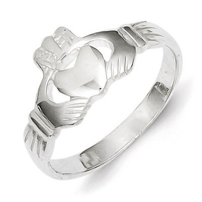 Claddagh Ring Sterling Silver QR959-6, MPN: QR959-6, 883957255453
