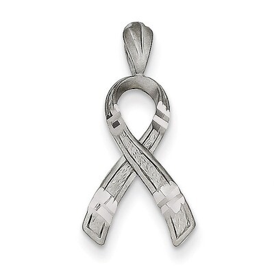 Awareness Pendant 14k White Gold C905, MPN: C905, 752908130524