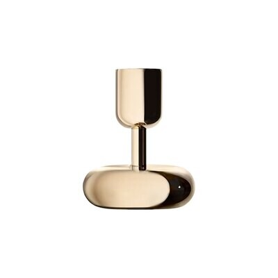 Iittala Nappula Candleholder 3.5 X 4.25 Brass 1009083, MPN: 1009083, 6428501111430
