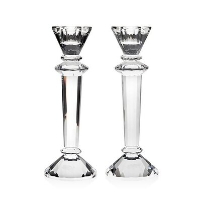 Ricci Round Classic Candlesticks Pair Crystal 52641, MPN: 52641,