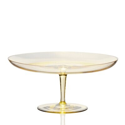 Caskata Celia Cake Pedestal Citrine GL-OCAKE-500, MPN: GL-OCAKE-500, 816666029817