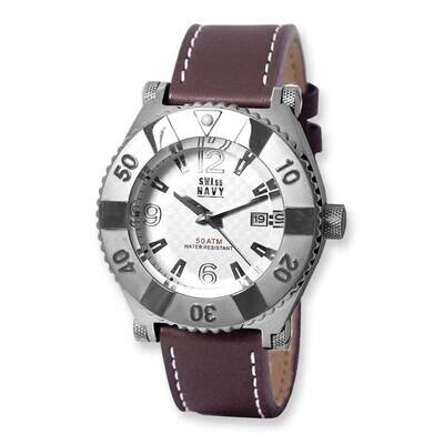 Mens SWI55 Navy Armada IP-Plated White Dial Watch XWA4088, MPN: XWA4088,