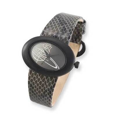 Ladies Vivienne Westwood Ellipse Grey Snake Pattern Watch XWA3856, MPN: XWA3856, 501334860853