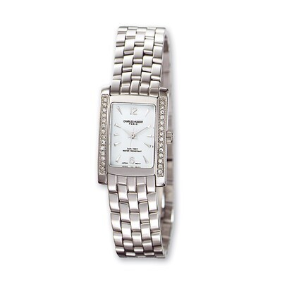 Ladies Charles Hubert Solid Stainless Steel White Dial 20x25mm Watch XWA531, MPN: XWA531, 811233013…