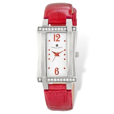 Ladies Charles Hubert Stainless Leather Band 23x32mm Watch XWA4875, MPN: XWA4875, 848870006186