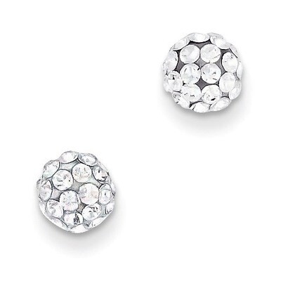 6mm Round Swarovski Elements Post Earrings 14k Gold YE1440, MPN: YE1440, 886774137902