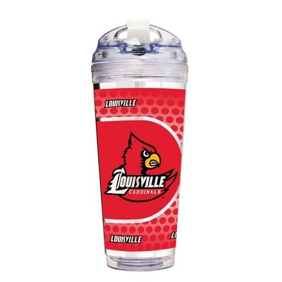 NCAA University of Louisville 24 oz Double Wall Acrylic Tumbler GC6803, MPN: GC6803,