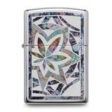 Zippo High Polish Chrome Fusion Leaf Design Lighter GM25832, MPN: GM25832, 191693062359