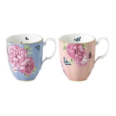 Royal Albert Friendship Mug Hope &amp; Tranquility Set of 2 1056230, MPN: 1056230, 701587439695