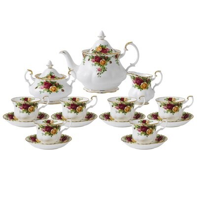 Royal Albert Old Country Roses 15Pc Tea Set IOLCOR06958, MPN: IOLCOR06958, 798901569411