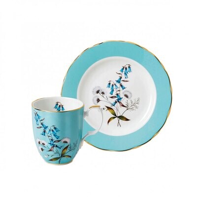 Royal Albert 100 Years 1950 2-Piece Set Mug &amp; Plate 8 Inch Festival 40035849, MPN: 40035849, 701587…