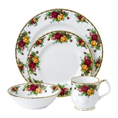 Royal Albert Old Country Roses 4-Piece Place Setting 1051425, MPN: 1051425, 701587427562