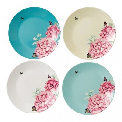 Royal Albert Everyday Friendship Accent Plate Set of 4 7.9 Inch Mixed Colors, MPN: 40033970, 701587…