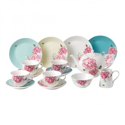 Royal Albert Everyday Friendship 15-Piece Tea Set Mixed Colors, MPN: 40034018, 701587396592