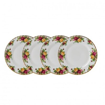 Royal Albert Old Country Roses Salad Plate 8 Inch Set of 4, MPN: 40034980, 701587412513