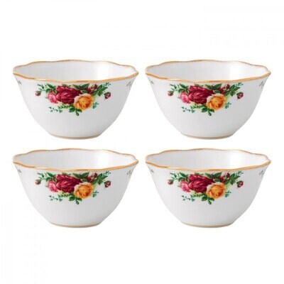 Royal Albert Old Country Roses Bowl 4.3 Inch Set of 4 40014270, MPN: 40014270, 701587248334