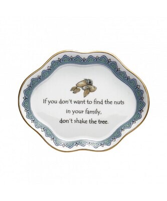 Mottahedeh Nuts...Don&#39;t Shake The TreeÉ. Ring Tray S2822, MPN: S2822,