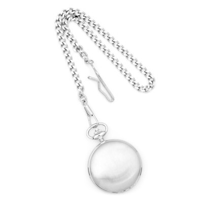 Swingtime Chrome-finish Brass Quartz Pocket Watch XWA2769, MPN: XWA2769, 886774154503