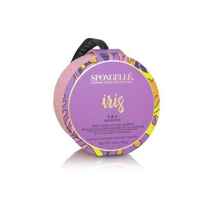 Spongelle Flower Child 2020 Iris 3Oz Pack of 6 AST-BCDFCI