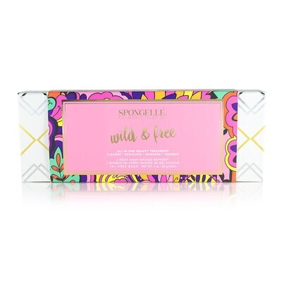 Spongelle Flower Child Trio Set #2 &#39;Wild And Free&#39; Pack of 3 AST-GS2FC3