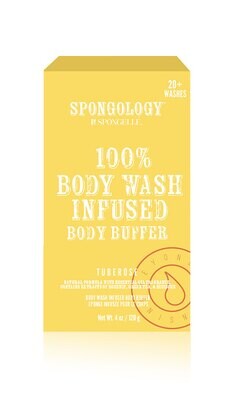Spongelle Spongology Body Buffer Tuberose 20+ Uses Pack of 6 EST-BBTU