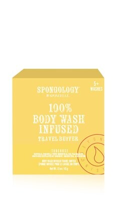 Spongelle Spongology Travel Buffer Tuberose 5+ Uses Pack of 6 EST-TBTU