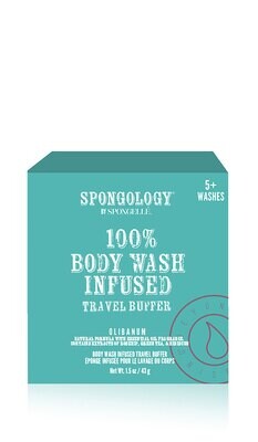Spongelle Spongology Travel Buffer Olibanum 5+ Uses Pack of 6 EST-TBOL