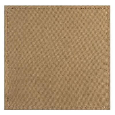 Le Jacquard Francais Portofino Brown Napkin 23 x 23 Inch 27361 Set of 4, MPN: 27361, 3660269273613