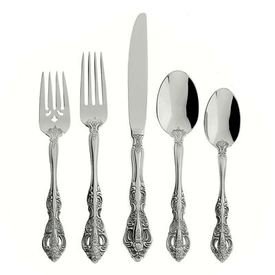 Oneida Michelangelo 20 Piece Flatware Set 2765020BL20, MPN: 2765020BL20, 78737988731