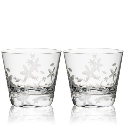 Caskata Chatham Bloom On-the-Rocks Glasses Set of 2 GL-CHTMSHORT-200, MPN: GL-CHTMSHORT-200, 816666…
