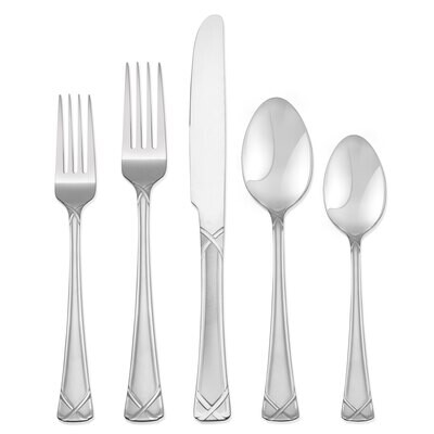Hampton Forge Evansville Frosted 20 Piece Flatware Set 226C020HFN, MPN: 226C020HFN, 733652161613