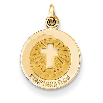 Confirmation Charm 14k Gold XR357, MPN: XR357, 883957143224