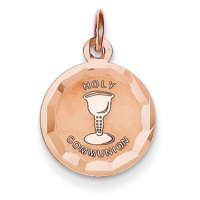 Holy Communion Charm 14k Rose Gold XAC889, MPN: XAC889, 886774123158