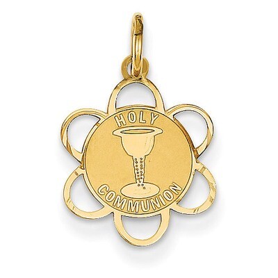 Holy Communion Charm 14k Gold XAC711, MPN: XAC711, 883957284118
