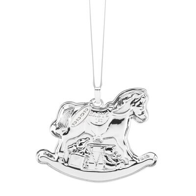 Reed and Barton 2022 Rocking Horse Ornament 894218, MPN: 894218, 735092268921